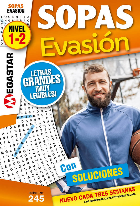 Sopa de Letras EVASIÓN 245