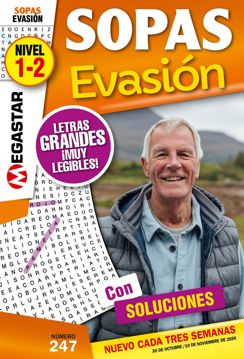 Sopa de Letras EVASIÓN 247
