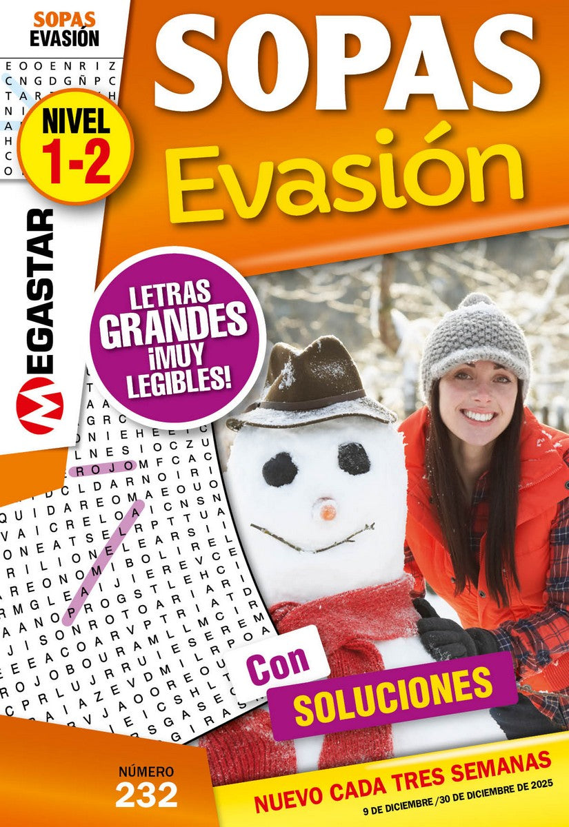 Sopa de Letras EVASIÓN 232