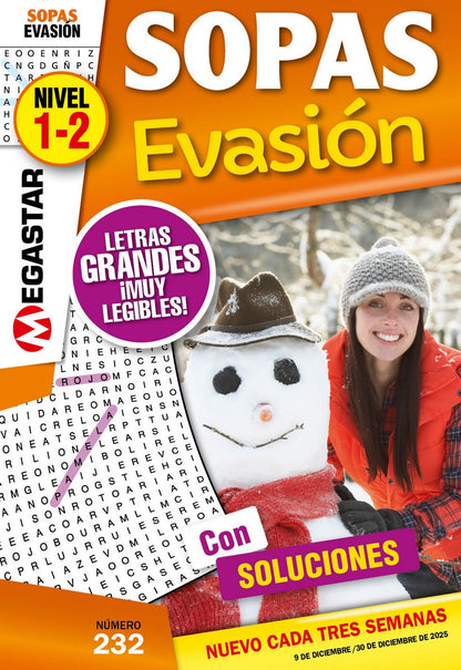 Sopa de Letras EVASIÓN 232