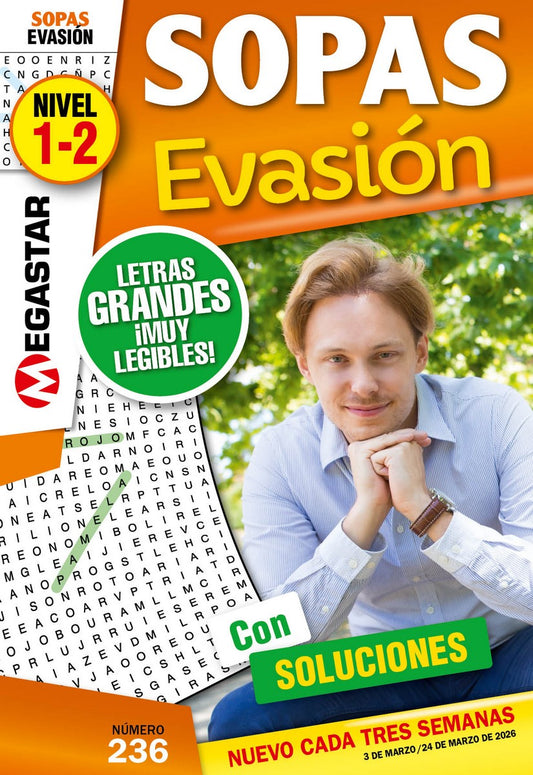 Sopa de Letras EVASIÓN 236