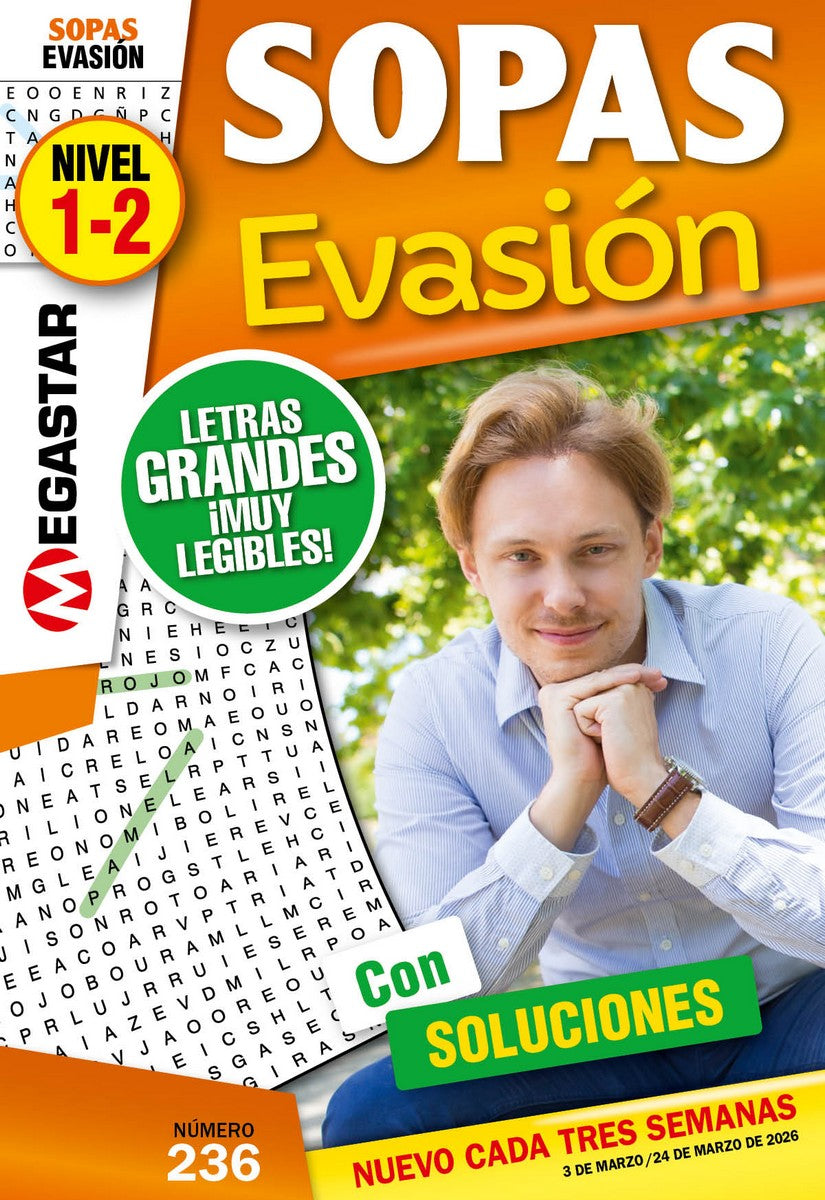 Sopa de Letras EVASIÓN 236