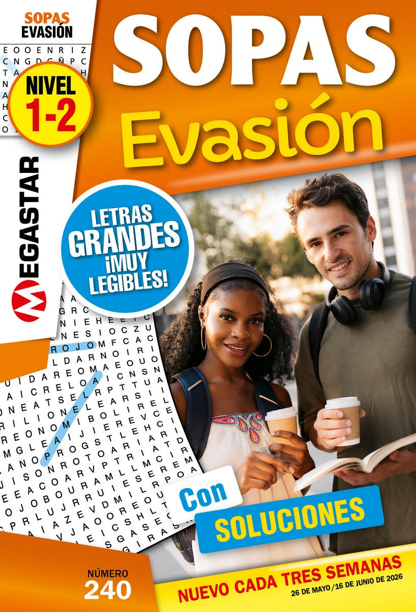 Sopa de Letras EVASIÓN 240