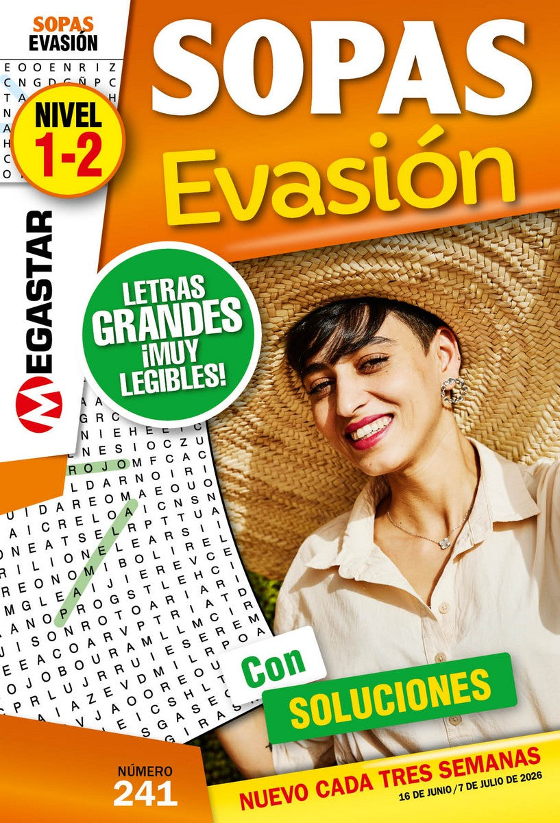 Sopa de Letras EVASIÓN 241