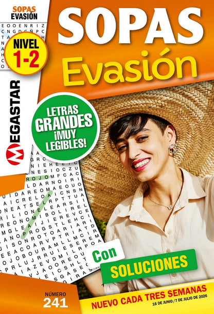 Sopa de Letras EVASIÓN 241
