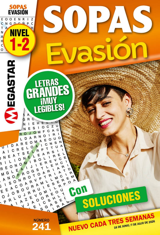 Sopa de Letras EVASIÓN 241