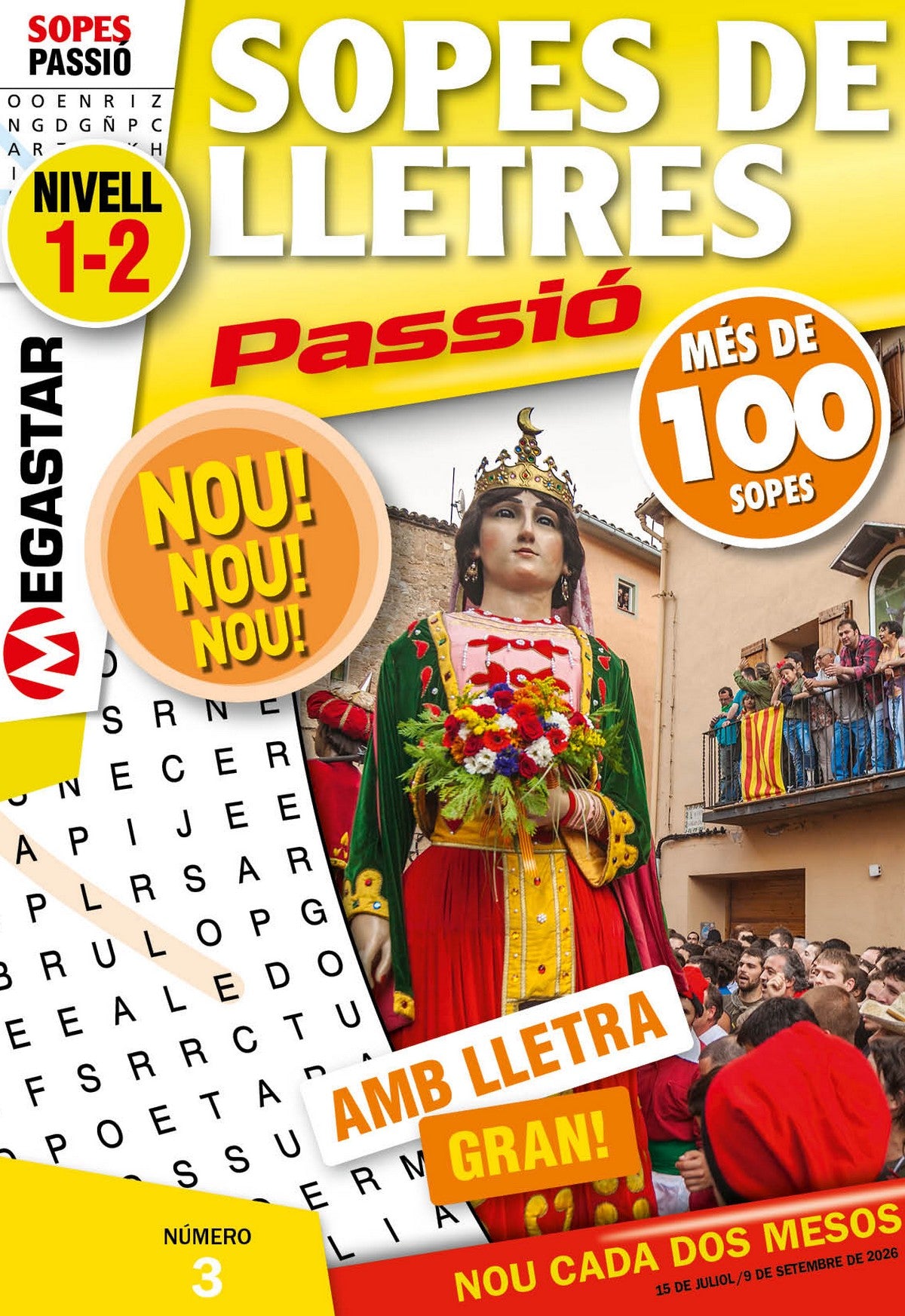 Sopes de lletres Passió 3