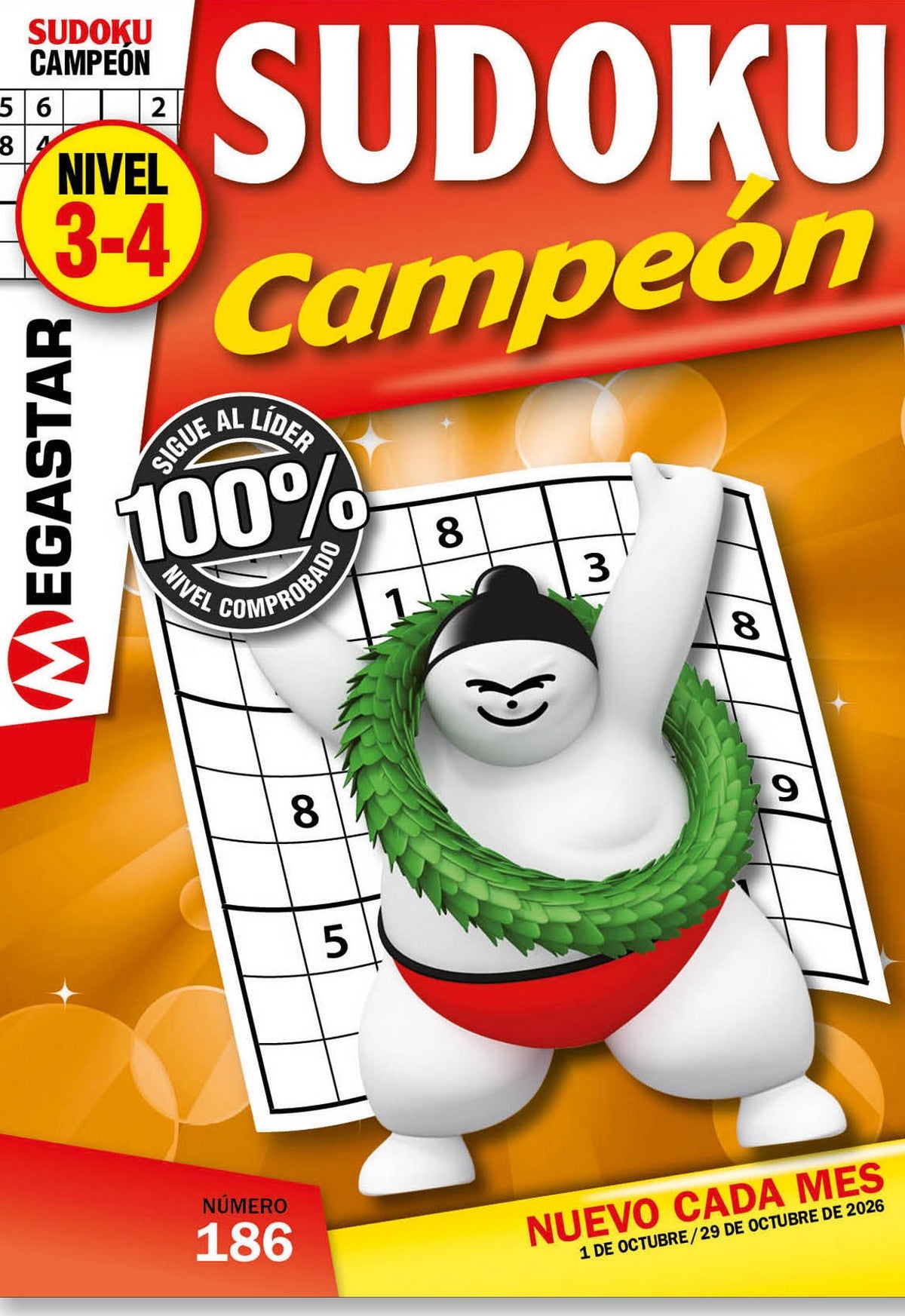 SUDOKU Campeón (Nivel 3-4) 186