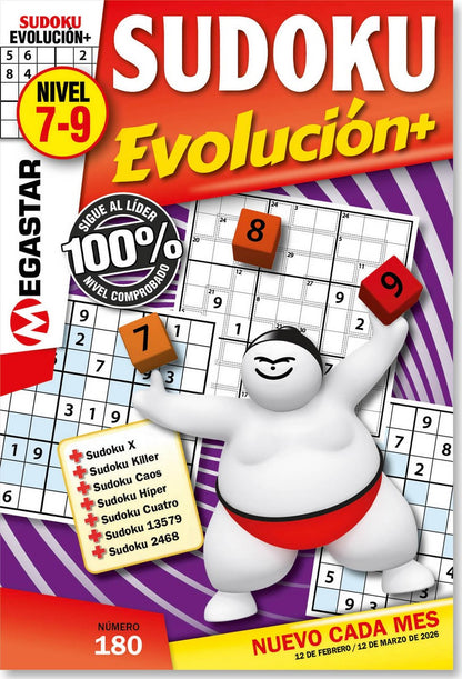 SUDOKU Evolucion+ (Nivel 7-9) 180