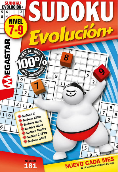 Sudoku Evolución+ (Nivel 7-9) 181