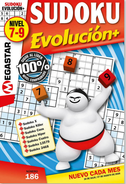 Sudoku Evolución+ (Nivel 7-9) 186