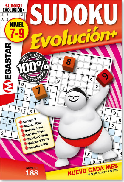 Sudoku Evolución+ (Nivel 7-9) 188