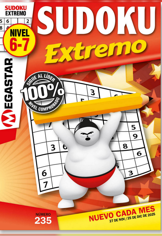 SUDOKU Extremo (Nivel 6-7) 235