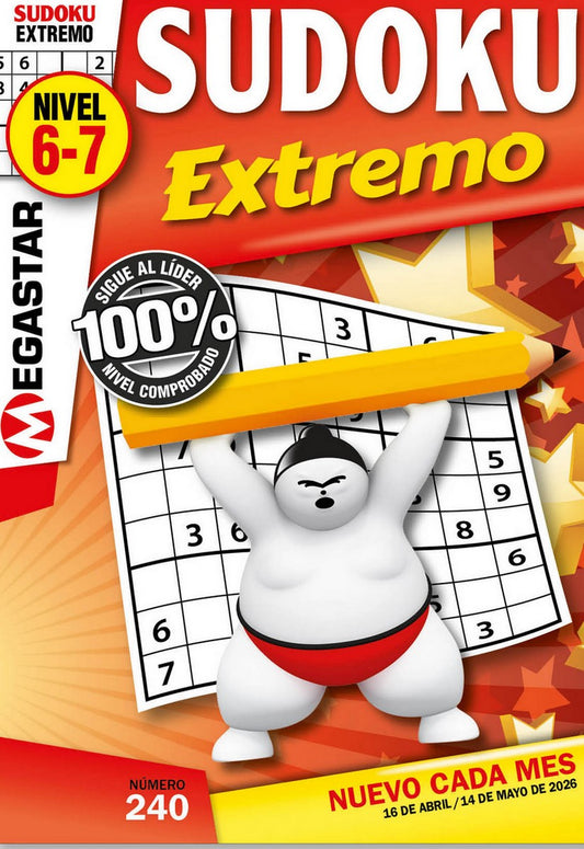 Sudoku Extremo (Nivel 6-7) 240