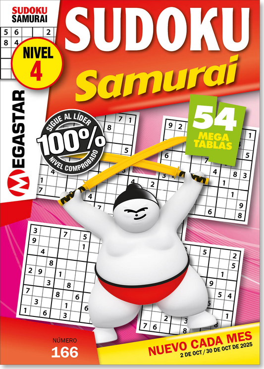 SUDOKU Samurai (Nivel 4) 166