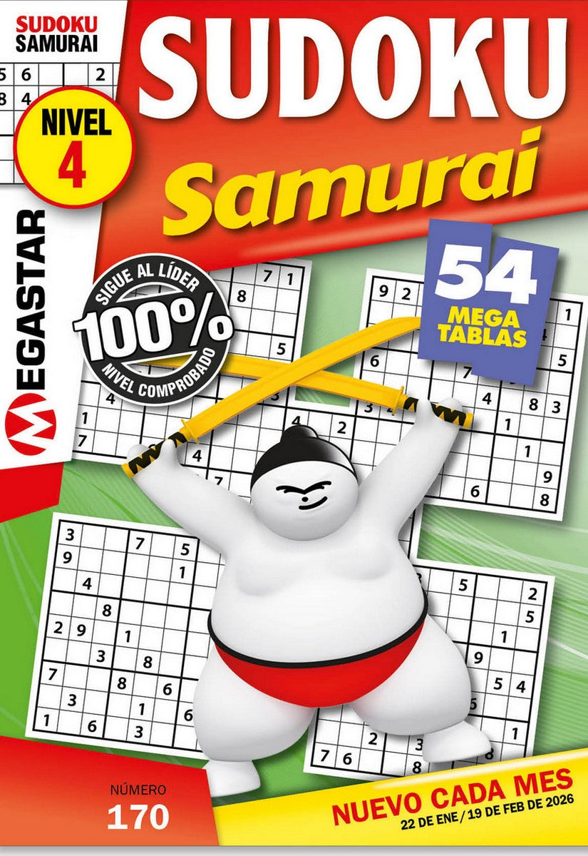 SUDOKU Samurai (Nivel 4) 170