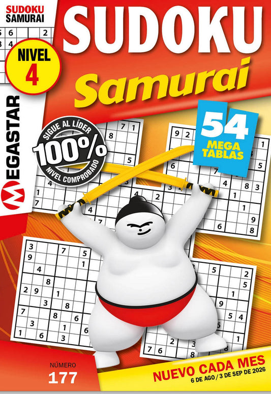 SUDOKU Samurai (Nivel 4) 177