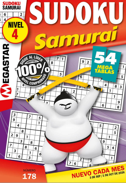 SUDOKU Samurai (Nivel 4) 178