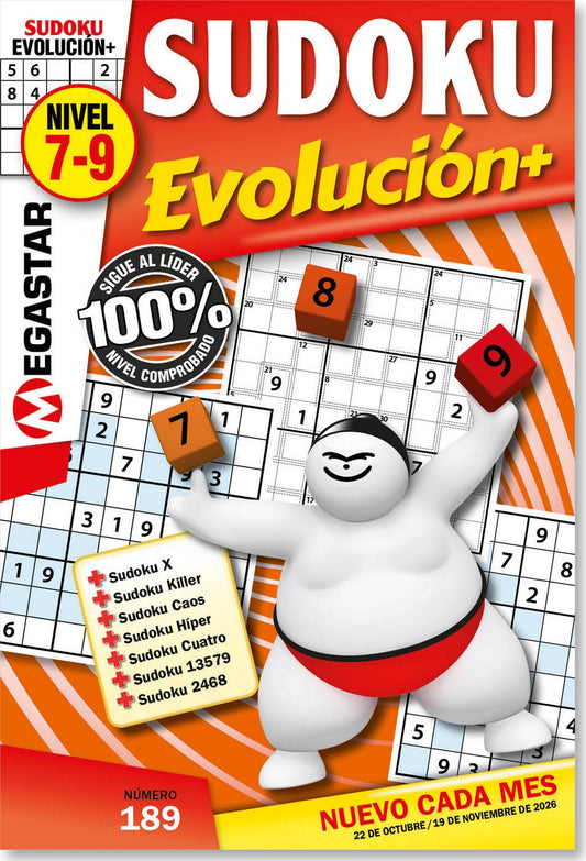 Sudoku Evolución+ (Nivel 7-9) 189