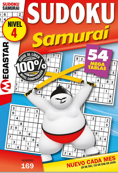 SUDOKU Samurai (Nivel 4) 169