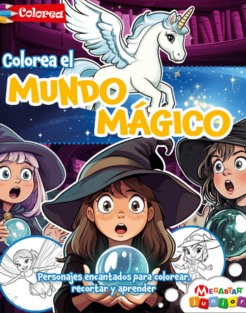 Colorea el mundo mágico 1 NUEVO