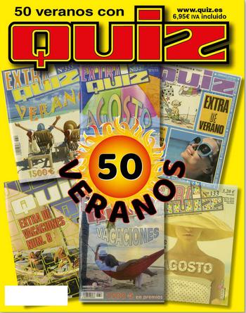 LOTE QUIZ ESPECIAL 50 AÑOS + 50 VERANOS + Quiz Deportes Verano