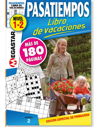 PASATIEMPOS Libro de Vacaciones 2 (Edición Primavera)