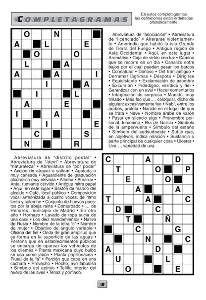 Completagramas  Quiz Especial 60
