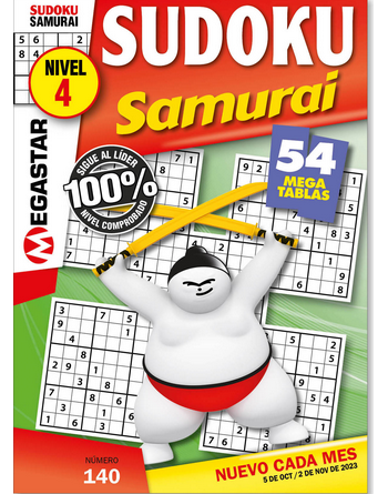 SUDOKU Samurai (Nivel 4) 140