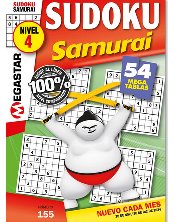 SUDOKU Samurai (Nivel 4) 155