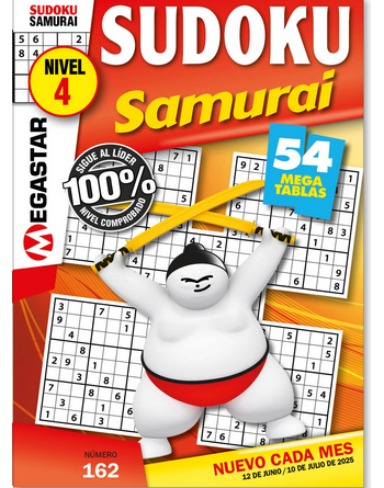 SUDOKU Samurai (Nivel 4) 162