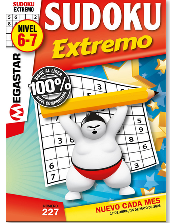SUDOKU Extremo (Nivel 6-7) 227