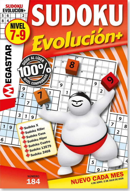 Sudoku Evolución+ (Nivel 7-9) 184