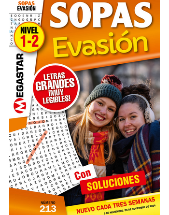 Sopa de Letras EVASIÓN 213