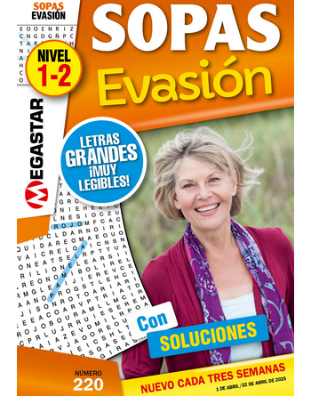 Sopa de Letras EVASIÓN 220