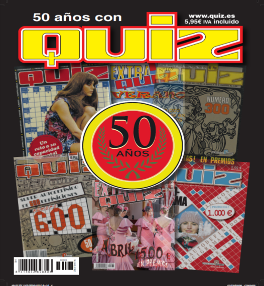 QUIZ 50 AÑOS + ¡QUIZ NÚMERO 0 de REGALO!