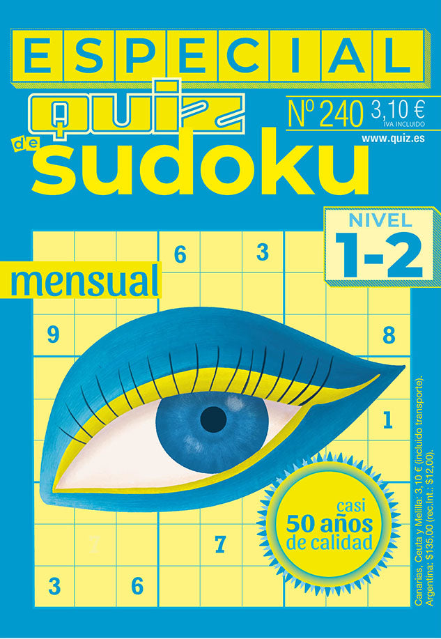 Quiz Especial Sudoku 240
