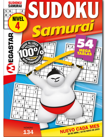 SUDOKU Samurai (Nivel 4) 134