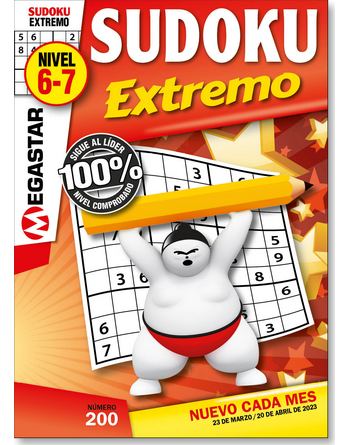 SUDOKU Extremo (Nivel 6-7) 200